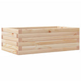 Vidaxx jardinière 70x40x23 cm bois de pin massif
