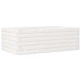 Vidaxx jardinière 70x40x23 cm bois de pin massif blanc