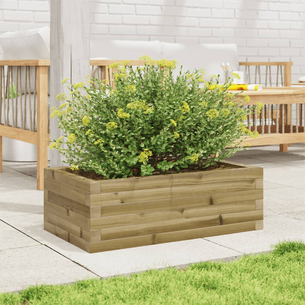 Jardinière Vidaxx 70x40x23 cm bois de pin imprégné