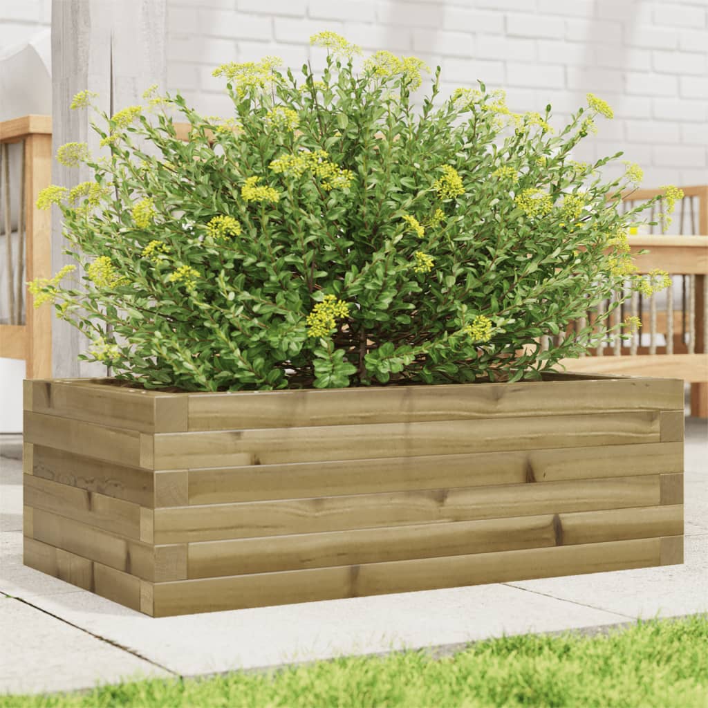 Jardinière Vidaxx 70x40x23 cm bois de pin imprégné