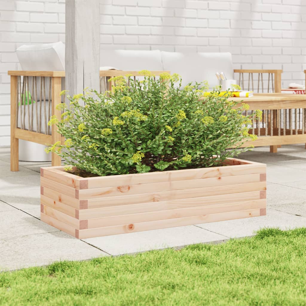 Vidaxx jardinière 90x40x23 cm bois de pin massif