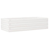 Vidaxx jardinière 90x40x23 cm bois de pin massif blanc