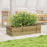 Jardinière Vidaxx 90x40x23 cm bois de pin imprégné