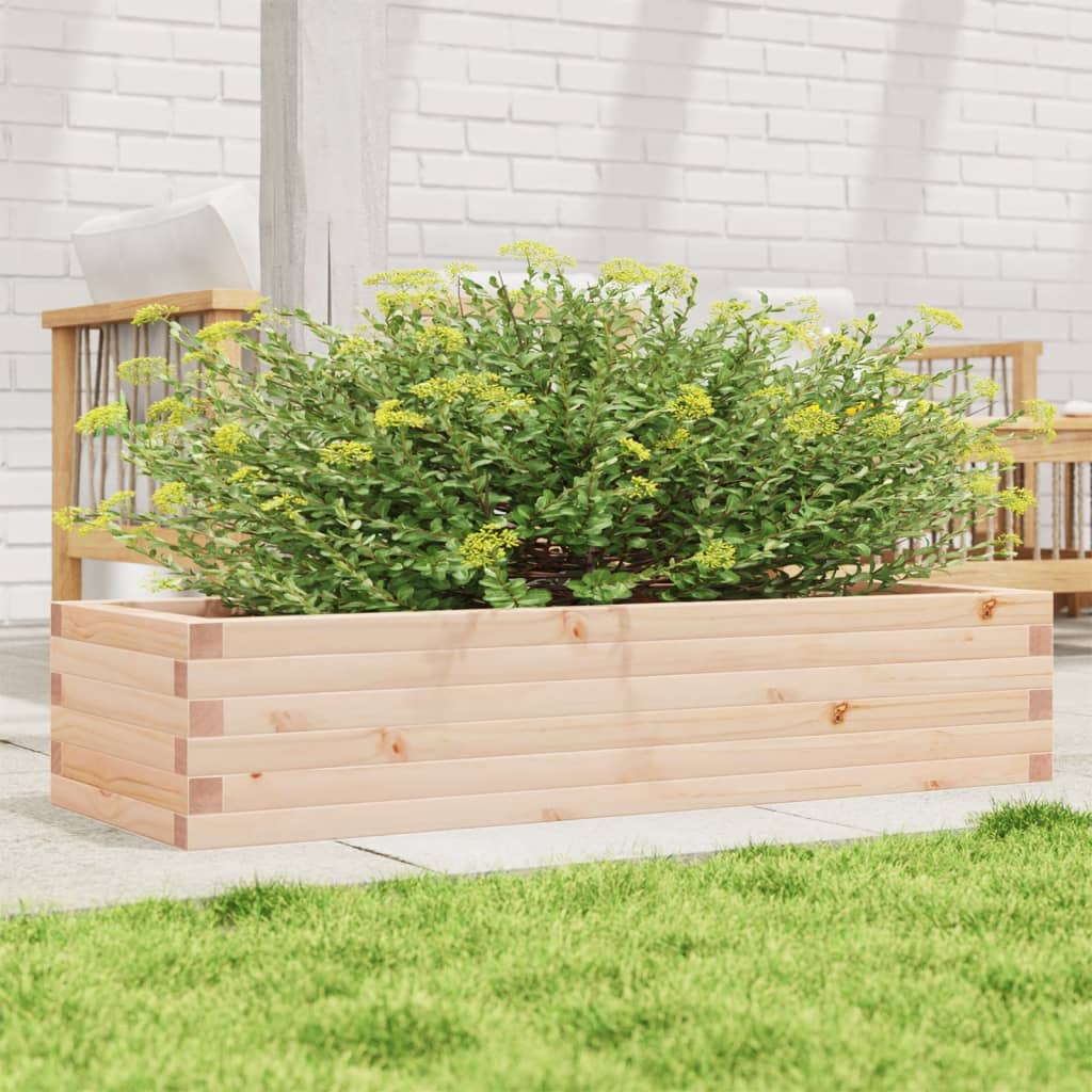 Jardinière Vidaxx 110x40x23 cm bois de pin massif