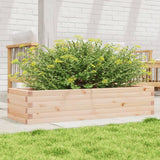 Jardinière Vidaxx 110x40x23 cm bois de pin massif