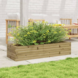Jardinière Vidaxx 110x40x23 cm bois de pin imprégné