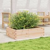 Vidaxx jardinière 90x60x23 cm bois de pin massif