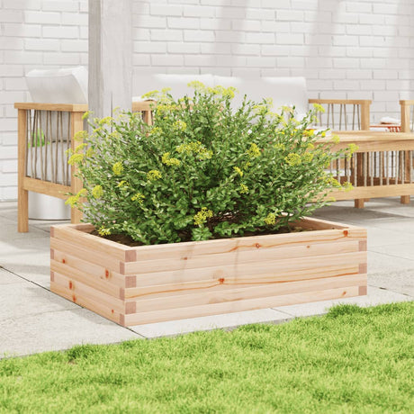Vidaxx jardinière 90x60x23 cm bois de pin massif