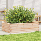 Vidaxx jardinière 90x60x23 cm bois de pin massif