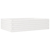 Vidaxx jardinière 90x60x23 cm bois de pin massif blanc