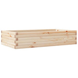 Vidaxx jardinière 110x60x23 cm bois de pin massif