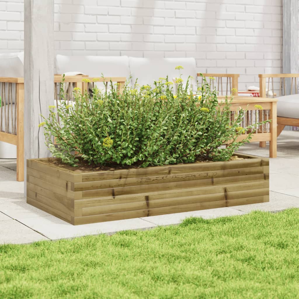 Jardinière Vidaxx 110x60x23 cm bois de pin imprégné