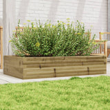 Jardinière Vidaxx 110x60x23 cm bois de pin imprégné