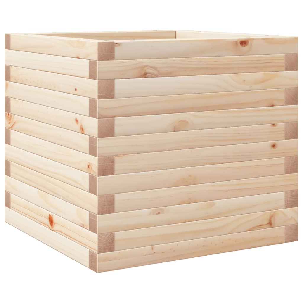 Jardinière Vidaxx 50x50x45,5 cm bois de pin massif