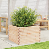 Jardinière Vidaxx 70x70x45,5 cm bois de pin massif
