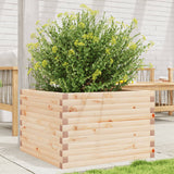 Jardinière Vidaxx 70x70x45,5 cm bois de pin massif