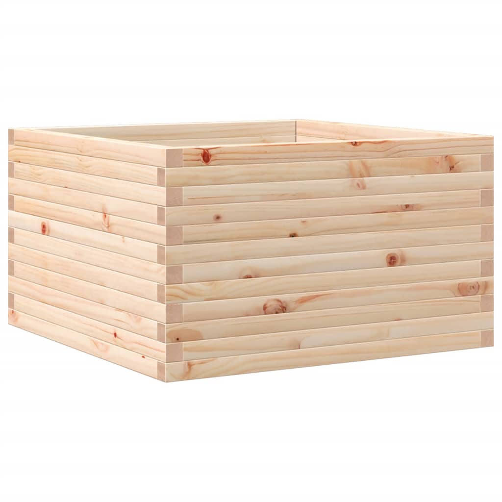 Jardinière Vidaxx 80x80x45,5 cm bois de pin massif