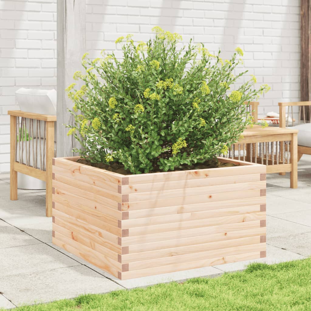 Jardinière Vidaxx 80x80x45,5 cm bois de pin massif