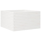 Vidaxx jardinière 80x80x45,5 cm bois de pin massif blanc
