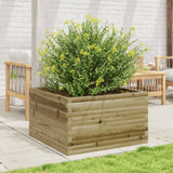 Jardinière Vidaxx 80x80x45,5 cm bois de pin imprégné