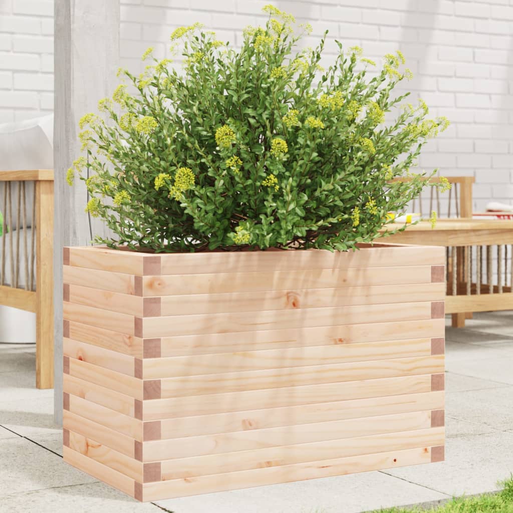 Jardinière Vidaxx 70x40x45,5 cm bois de pin massif