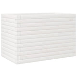 Vidaxx jardinière 70x40x45,5 cm bois de pin massif blanc