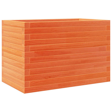 Vidaxx jardinière 70x40x45,5 cm bois de pin massif, marron lavé