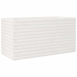 Vidaxx jardinière 90x40x45,5 cm bois de pin massif blanc