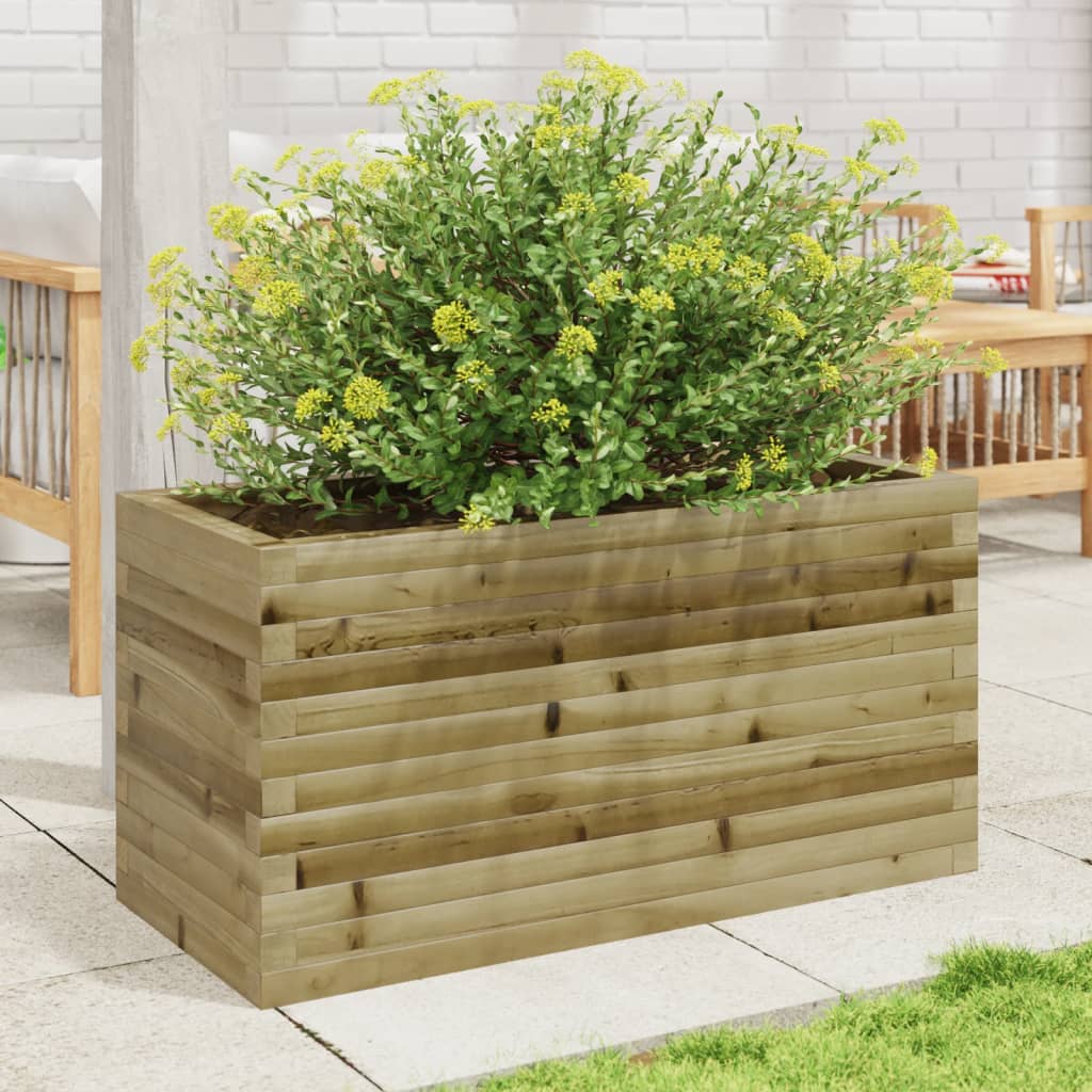 Jardinière Vidaxx 90x40x45,5 cm bois de pin imprégné
