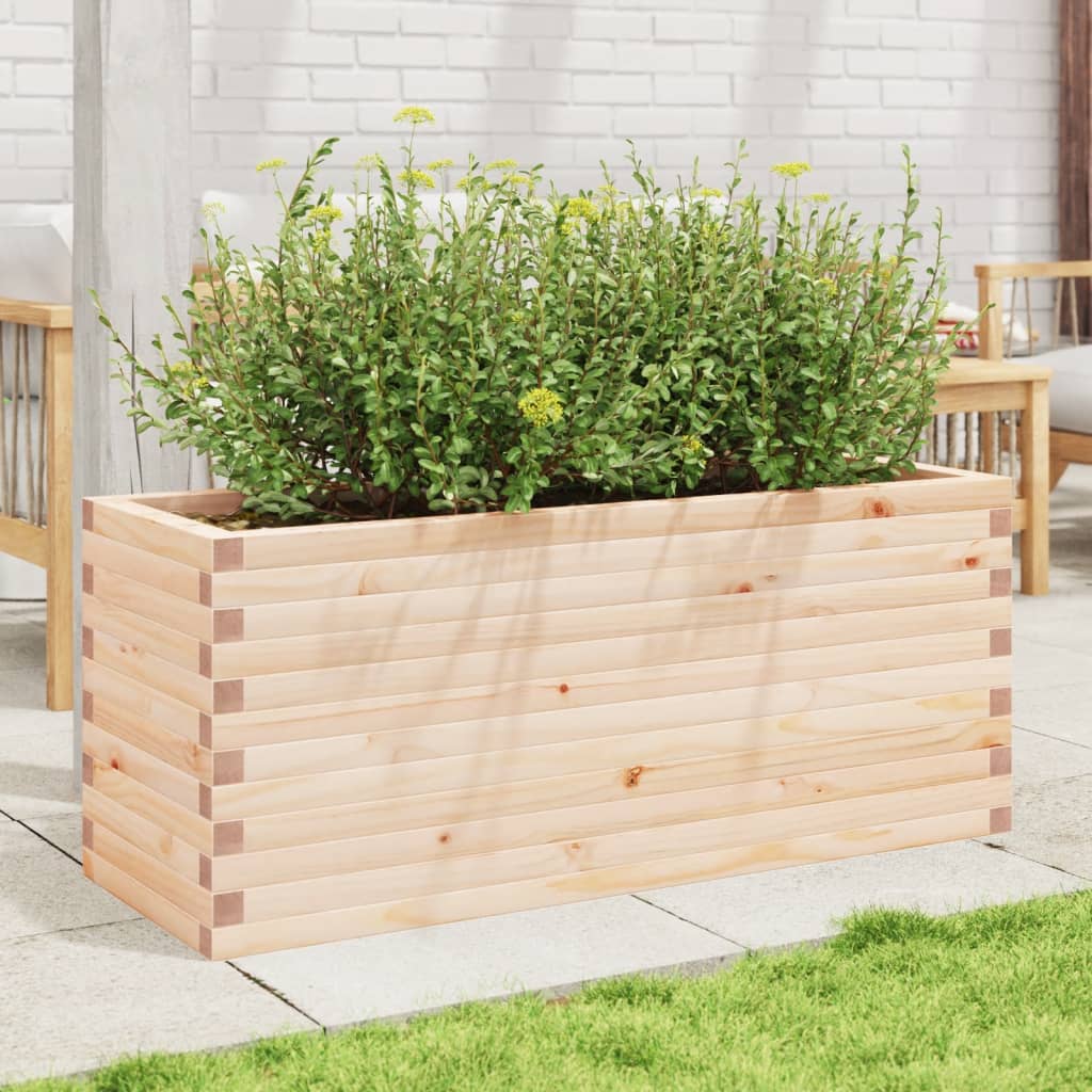 Jardinière Vidaxx 110x40x45,5 cm bois de pin massif