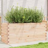 Jardinière Vidaxx 110x40x45,5 cm bois de pin massif