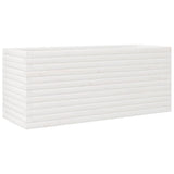 Vidaxx jardinière 110x40x45,5 cm bois de pin massif blanc