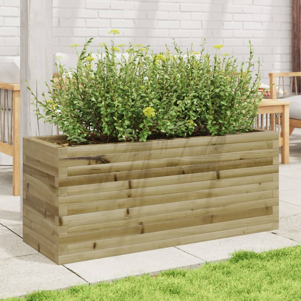 Jardinière Vidaxx 110x40x45,5 cm bois de pin imprégné
