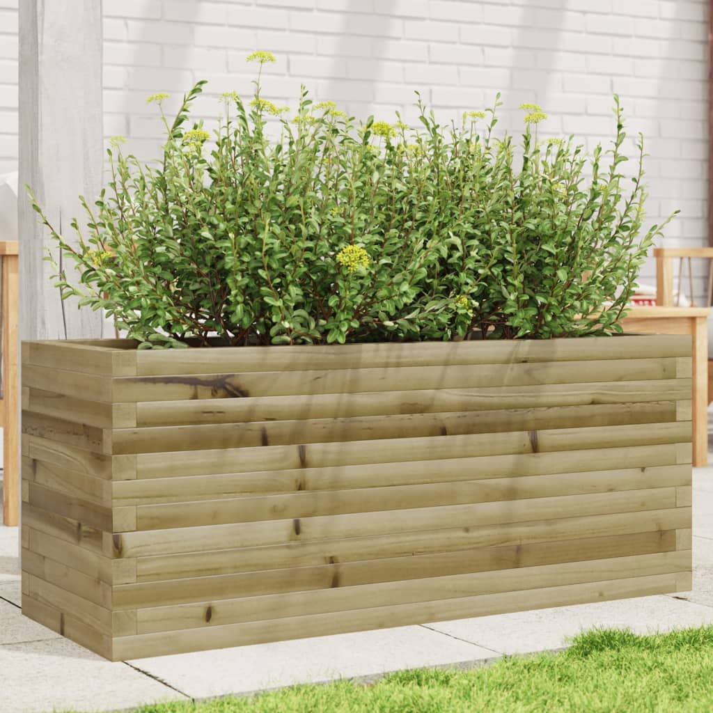 Jardinière Vidaxx 110x40x45,5 cm bois de pin imprégné