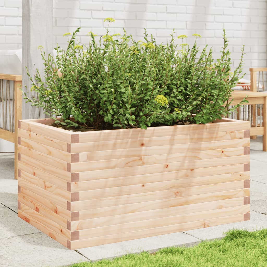 Jardinière Vidaxx 90x60x45,5 cm bois de pin massif
