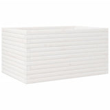 Vidaxx jardinière 90x60x45,5 cm bois de pin massif blanc