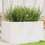 Vidaxx jardinière 90x60x45,5 cm bois de pin massif blanc