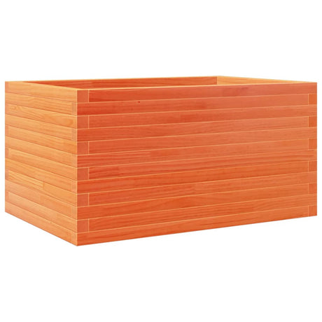 Vidaxx jardinière 90x60x45,5 cm bois de pin massif, marron lavé