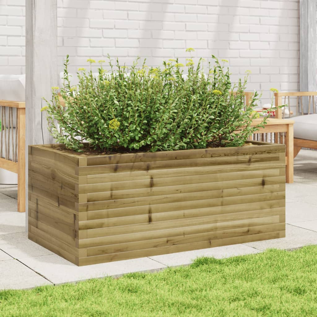Jardinière Vidaxx 110x60x45,5 cm bois de pin imprégné
