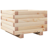 Jardinière Vidaxx 40x40x26,5 cm bois de pin massif