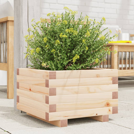 Jardinière Vidaxx 40x40x26,5 cm bois de pin massif