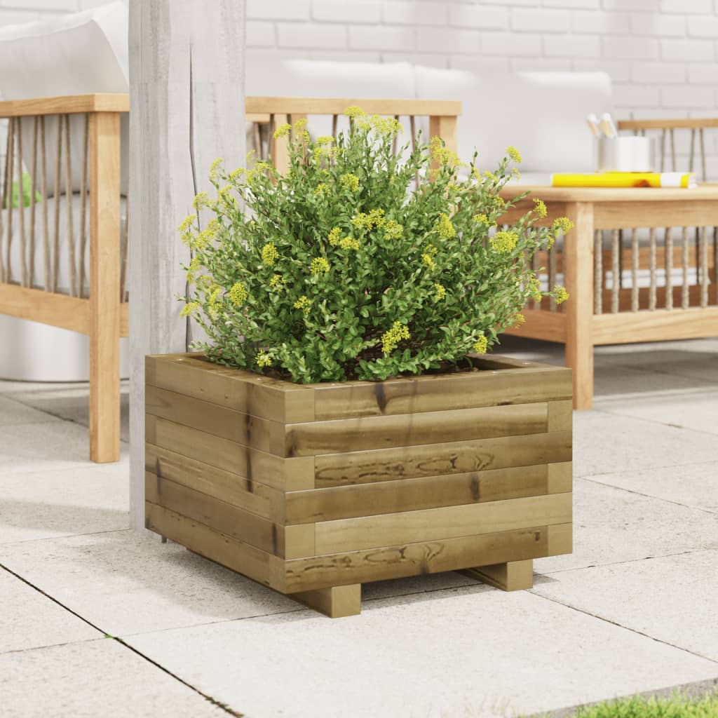 Jardinière Vidaxx 40x40x26,5 cm bois de pin imprégné