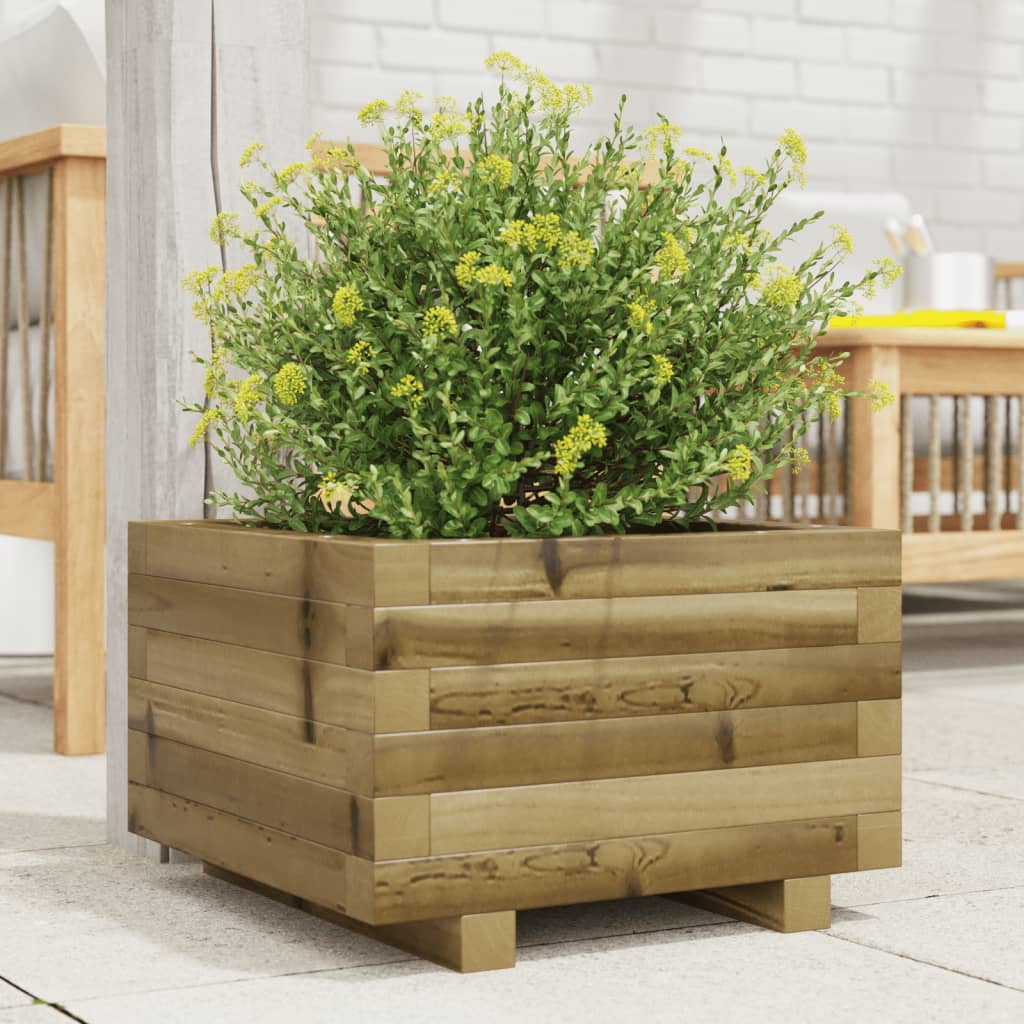 Jardinière Vidaxx 40x40x26,5 cm bois de pin imprégné