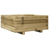 Jardinière Vidaxx 60x60x26,5 cm bois de pin imprégné