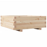 Jardinière Vidaxx 70x70x26,5 cm bois de pin massif