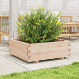 Jardinière Vidaxx 70x70x26,5 cm bois de pin massif