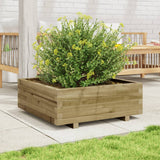 Jardinière Vidaxx 70x70x26,5 cm bois de pin imprégné