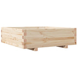 Vidaxx jardinière 80x80x26,5 cm bois de pin massif
