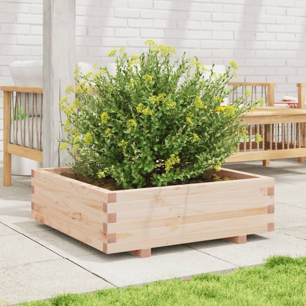 Vidaxx jardinière 80x80x26,5 cm bois de pin massif