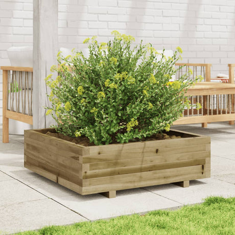 Jardinière Vidaxx 80x80x26,5 cm bois de pin imprégné